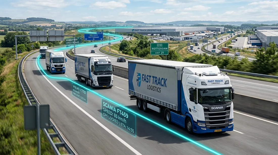Rastreo GPS de flotillas vehiculares en carretera